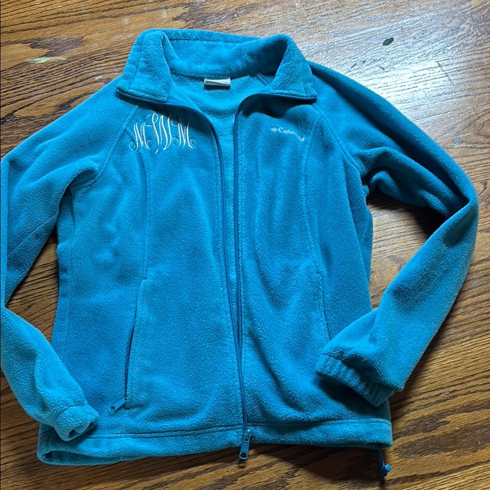 Columbia Blue Ski Jacket Fleece Snow